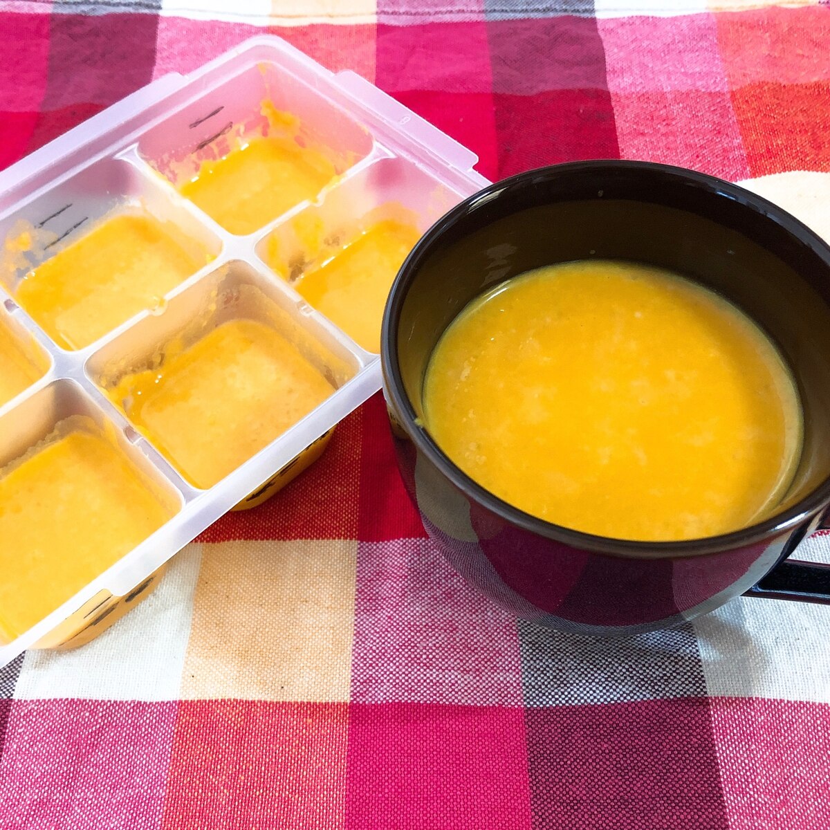 ブレンダーで簡単 カボチャスープ 離乳食にも レシピ 作り方 By Y Mama 楽天レシピ ブレンダーで簡単 カボチャスープ 離乳食にも レシピ 作り方 By Y Mama 楽天レシピ
